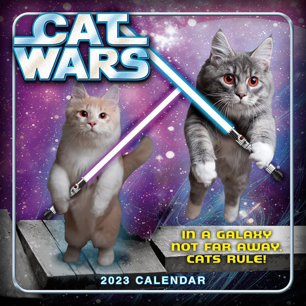 Sellers Publishing, Cat Wars 2023 Mini Wall Calendar - Walmart.com