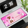 thumbnail image 3 of Faith Love Hope Rhodesian Ridgeback Breast Cancer Awareness Survivor Desk Mat Full Keyboard Mouse Pad Ridgebacks Dog Lover Gifts Large Mousepad - 02017, 3 of 5