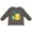 Charcoal Grey, variant on I'm Gonna Be a Brother-dino Boys Long Sleeve Toddler T-Shirt