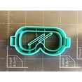 thumbnail image 5 of Snorkeling Goggles Cookie Cutter (3 inches)- Fast Shipping - Sharp Edges - Exceptional Quality, 5 of 5
