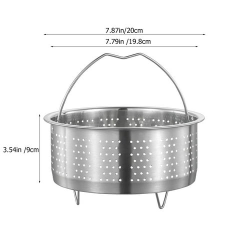

Multi-use Vegetable Steamer Stainless Steel Steaming Basket For Vegetable Dumpling