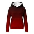 thumbnail image 4 of Jsaierl Hoodies for Women Plus Size Gradient Graphic Hooded Sweatshirts Lightweight Pullover Trendy Long Sleeve Top Hoodie Fall Fashion 2024, 4 of 4