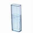 thumbnail image 4 of 1Pcs Mini Portable Dental Floss Storage Box, Flosser Toothpick Holder Cotton Swab Boxs Travel Storage Case, Portable Transparent Small Dispenser Organizer Container For Small Item Storage,1PCS, 4 of 5