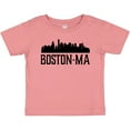 thumbnail image 3 of Inktastic Boston Massachusetts Skyline City Silhouette Boys or Girls Baby T-Shirt, 3 of 5