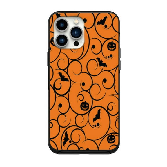 Halloween Pumpkin Bats Design Case for iPhone 14 14 pro 14pro max 13 12 11 Pro Max Case iPhone 13 12 Mini XS Max XR 6 7 Plus 8 Plus