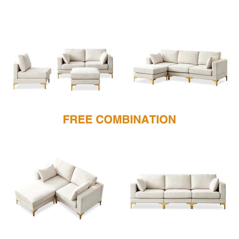 Aukfa 3-Piece Living Room Sectional Couch, Loveseat, Sofa Aukfa 3-Piece Living Room Sectional Couch, Loveseat, Sofa