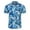 Sky Blue, variant on Lollipie Hawaiian Shirt for Men Short Sleeve Button Down Shirts Floral Tropical Holiday Beach Shirts