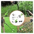 thumbnail image 3 of Electric Lawn Mower 2Pcs Li-ion Battery Cordless Grass Trimmer 6 In Auto Release String Cutter Pruning Garden Tools ,2 IN 1 Trimmer & Edger, 3 of 5