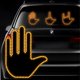 thumbnail image 5 of Kenally Señales fáciles superiores de la luz LED del coche de la instalación de la luz LED del coche del control de gestos y de la rabia del Ventana automotriz, 5 of 6