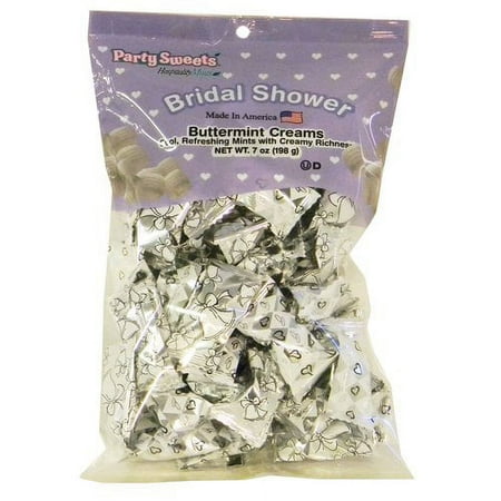 Party Sweets 7 Oz. Bridal Shower Buttermints, 50 Count