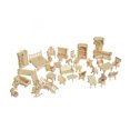 thumbnail image 3 of Raindrops Cube Puzzle Box Wooden Assembly Puzzle Model 1 Set Dexterity Improvement, 3 of 4