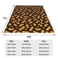 thumbnail image 3 of Cauagu Peanuts5 Pattern Flannel Bed Blankets,Fleece Blanket Comfortable Air Conditioning Blanket for Sofa Bed Travel Couch & Living Room -50"x40", 3 of 8