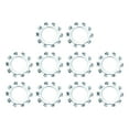 thumbnail image 1 of 10Pcs SAE 5/8" Zinc-Plated Carbon Steel External Tooth Lock Washer, 1 of 6