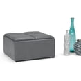 thumbnail image 2 of Art Deco Dreams Wide Coffee Table Storage Ottoman, Ideal for Living Rooms and Hallways, 2 of 24