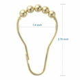 thumbnail image 2 of Amazer Rust-Resistant Metal Shower Curtain Rings, 12-Count, 2 of 7
