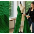 thumbnail image 5 of Soimoi Green Cotton Voile Fabric Bicycle Transport Print Fabric by the Yard 56 Inch Wide, 5 of 7