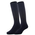 thumbnail image 2 of Lian Style Children 4 Pairs Knee-high Wool Boot Socks Size 4-6Y Navy, 2 of 4