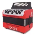 thumbnail image 1 of HOHNER A48441 ACORDEON "COMPADRE" FA-SIB-MIB 31 BOTONES Y 12 BAJOS ROJO C FUNDA Hohner A48441, 1 of 4