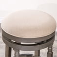 thumbnail image 2 of 30" Bar Stool, Beige and Gray Style / Modern and Traditional Blend, 2 of 3