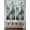 Green, variant on Brown Mountain Living Room Curtains 2 Panel, Misty Forest Nature Woodland Pine Tree Landscape Cafe Window Treatment, Farmhouse Bedroom Bathroom Kitchen Curtains Drapes 104"x54"