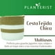 thumbnail image 2 of Planterist Cesta Organizadora Chica Tejida – Algodón Lavable, Plegable y Portable – Multiusos 19.5x17.5 cm para Almacenaje, Decoración y Ropa Sucia (Pátzcuaro), 2 of 9