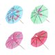 thumbnail image 2 of Cocktail Umbrellas Paper, 200 Pieces Of Paper Cocktail Decoration Drink Fruit Toothpicks Tropical Hawaiian Party Drink Decorations For Fiesta, Tropic, 2 of 5