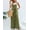 Green, variant on Women's Casual Loose Overalls Jumpsuits One Piece Sleeveless Wide Leg Long Pant Rompers With Pockets S-2XL