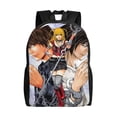 thumbnail image 1 of Death Note Backpacks Casual Daypacks Student Book Bag Printing Satchel Rucksack Lightweight Schoolbag, 1 of 5