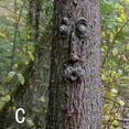 thumbnail image 7 of Resin Old Man Tree Hugger Bark Ghost Face Decoration Funny Tree Face Decor, 7 of 7