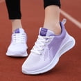 thumbnail image 6 of NOKIO Women'S Comfortable Athletic Shoes Women'S Running Shoes Ladies' Leisure Sports Sneakers Women's Lace Up Shoes Outdoor Mesh Shoes Runing Fashion Sports Breathable Sneakers, 6 of 9