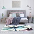 thumbnail image 5 of Dragonfly Elegant Polyester Indoor Rugs - Stylish Modern Floor Mat for Comfort and Décor, Ideal Home Accent Piece for Living Room, Bedroom, or Office - Durable Quality, 5 of 6