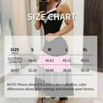 thumbnail image 4 of ZEHJUHAN Women's V-Neck Tri-Color Spliced Slip Flowy A-Line Summer Maxi Dress Vacation Boho Beach Dress Gray，S, 4 of 4
