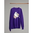 thumbnail image 3 of Robin Sketch Sweatshirt Women -Emma Scarvey Designs, Female XX-Large, 3 of 4