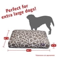 thumbnail image 3 of Majestic Pet | Fusion Rectangle Pet Bed For Dogs, Removable Cover, Mocha, Extra Large, 3 of 6