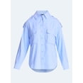 thumbnail image 5 of Scoop Women's and Women's Plus Utility Shirt, Sizes XS-4X, 5 of 5