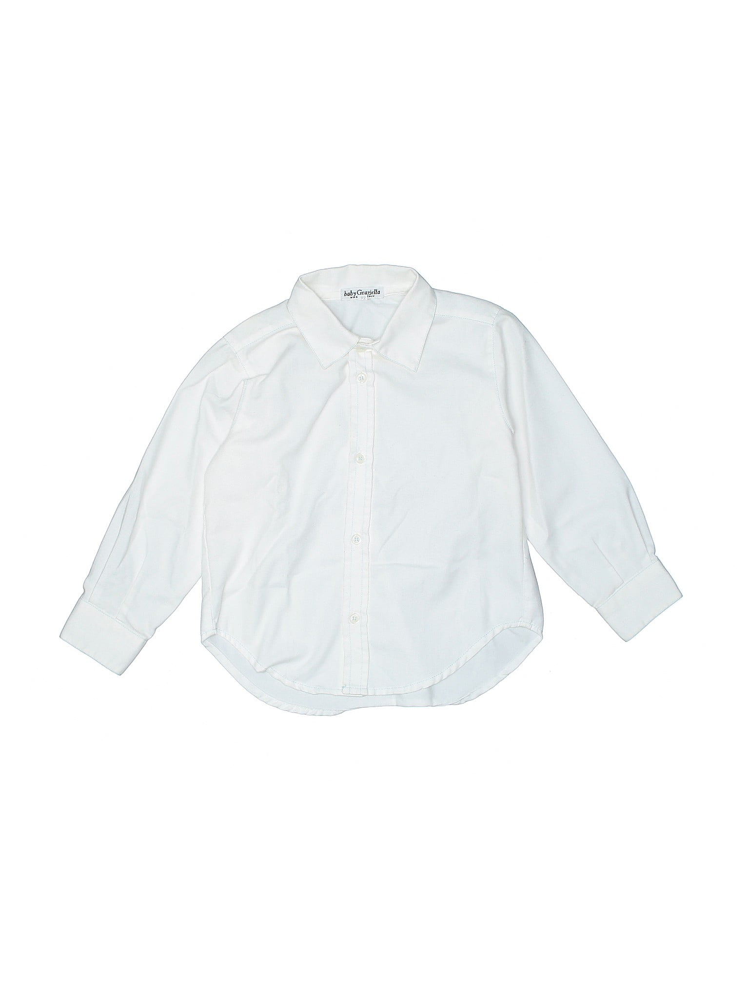 baby boy white button down shirt