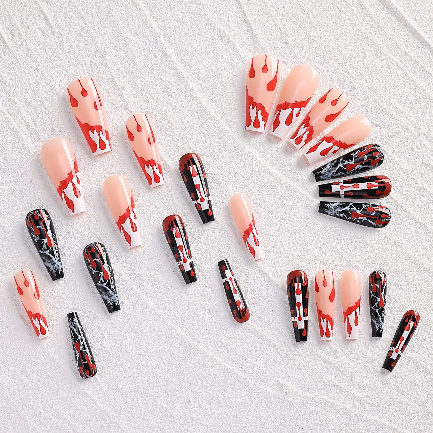 Manicure Monday - Scream Ghostface Killer & Blood Splatter Nails | See the  World in PINK