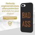 thumbnail image 2 of Case Yard Wooden Case for iPhone-8-Plus Soft TPU Silicone cover Slim Fit Shockproof Wood Protective Phone Cover for Girls Boys Men and Women Supports Wireless Charging Bad Ass Design, 2 of 7