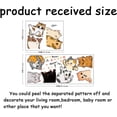 thumbnail image 3 of Cute Colorful Cat Wall Decor with Heart Shape Wall Decal Peel and Stick Cat Family Wall Decals DIY Art PVC Wall Decal Decorations to Stick On The Wall for Kid's Bedroom, 3 of 9