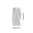 thumbnail image 3 of Votnto Vase Plastic Vase With Ceramic Appearance Non Fragile Vase,Minimalist Style Suitable for Modern Home Decoration Wedding Dining Living Room Office House Decoration, 3 of 7