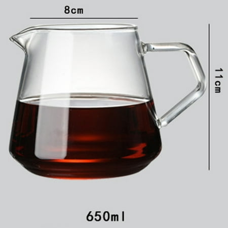

Homeex Household Hand-Made Glass Coffee Sharing Pot