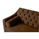 thumbnail image 5 of Sofá Cama Makora De Velvet Chocolate Modelo Ilios, 5 of 8