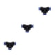 thumbnail image 2 of Eigraketly 10x conectores de tubo neumático duraderos negros para manguera rápida de alta resistencia a la presión de del Type1 NO1, 2 of 6