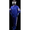 RJS Racing Equipment 02-0001-03-26 Racer 1 Classic SFI 3-2A & 1, 1-Layer Fire Retardant Cotton Jacket Junior Size 14-16, Blue