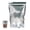 SL2, variant on YardChic 100Pack Silver Resealable Mylar Bags with Clear Window, Mylar Bags for Food Storage, Stand Up Pouches with Tear Notch, Reclosable Zipper Storage Bags, Sealable Treat Bags for Snack, Jewelry