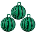thumbnail image 1 of Miangastore 3pcs Kid Watermelon Shaped Ball with Grip Inflatable Ball Toy Children Ball Toy, 1 of 8