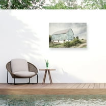 Elizabeth Urquhart 'Late Summer Barn I Crop' Outdoor All-Weather Wall Decor