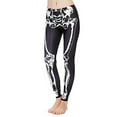 thumbnail image 2 of MYLookk Women Halloween Printed High Waist Yoga Sport Casual Leggings, 2 of 4