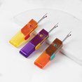 thumbnail image 2 of destyer Foldable Thread Removal Knife Portable Wire Stripper Threads Take-up Needle Clothing Label Remover DIY Embroidery Sewing Orange, 2 of 8