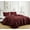 Burgundy, variant on Chezmoi Collection Luca 3-Piece Oversized Bedspread Set, King Size, Cool Gray, Summer Quilt Lightweight Microfiber Bedspread 118 x 106, Floral Medallion Pattern Coverlet for All Season